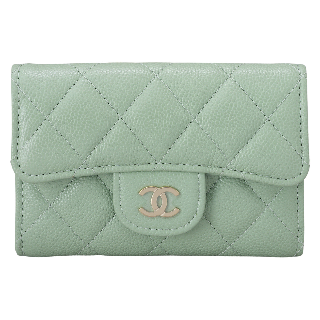 CHANEL(USED)샤넬 캐비어 클래식 카드지갑
